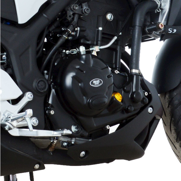 R&G Engine Case Covers - RACE SERIES - for  Yamaha YZF-R25 '14-, YZF-R3 '15-, MT-03 '16- & MT-25 '16-  models (RHS)